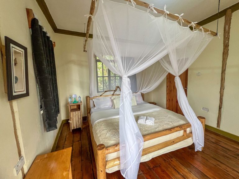 Gorilla Bluff Lodge – Triple Room, Balcony