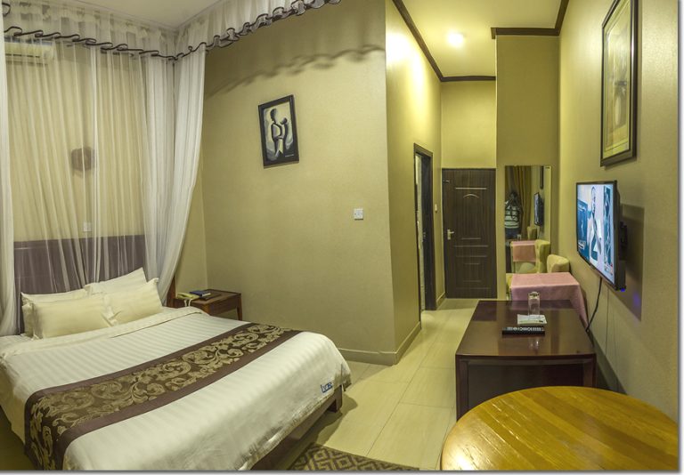 Lake view resort hotel