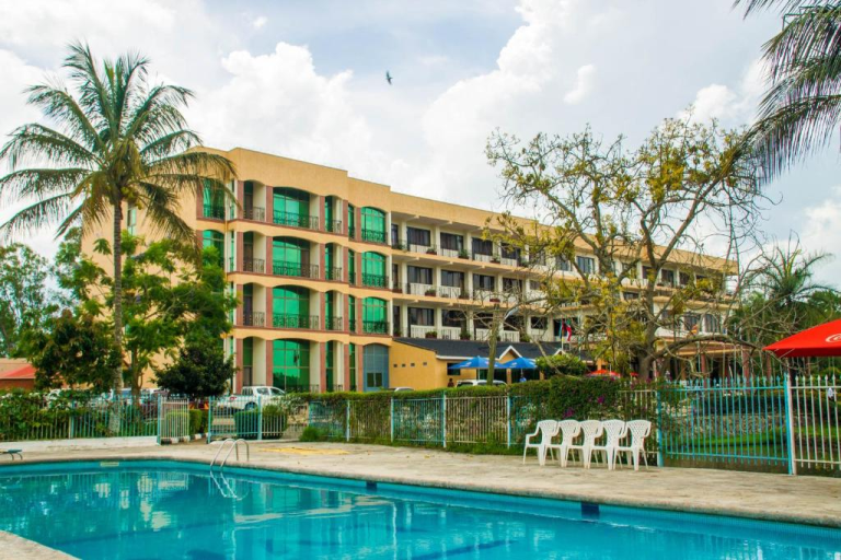 Lake view resort hotel